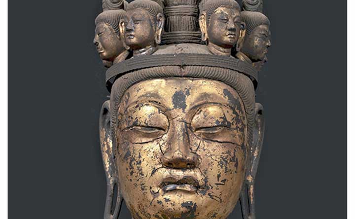 観音菩薩像 特別展「国宝 聖林寺十一面観音―三輪山信仰のみほとけ」より＜上