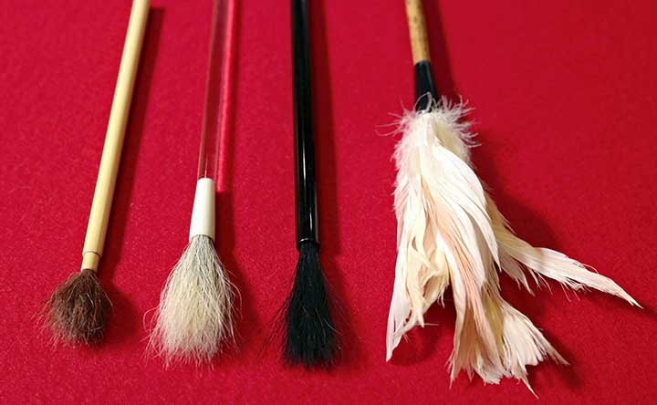 工芸の郷から】熊野筆…レッサーパンダの抜け毛も利用して環境に