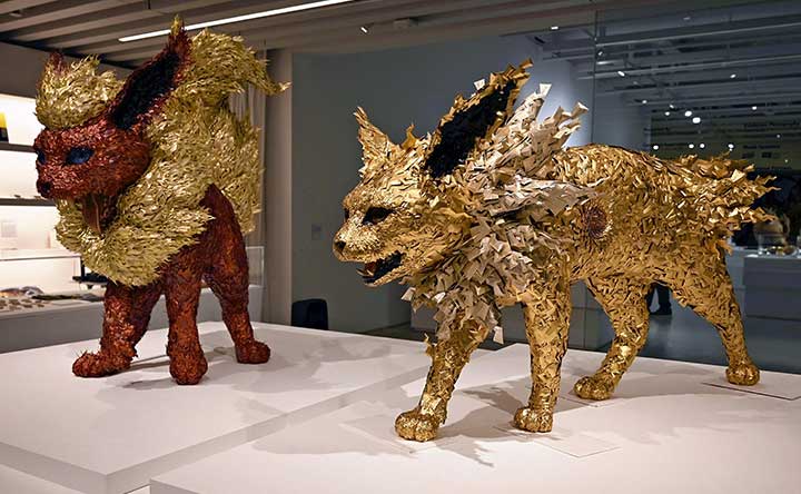 ポケモン工芸展 POKMON KOGEI コースター ピカチュウ ポケモン工芸展