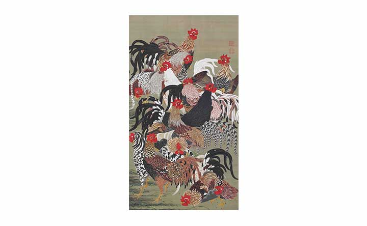 ベトナム製 宝石絵画「白鳥のいる庭園」 ベトナム製 宝石絵画「白鳥のいる庭園」