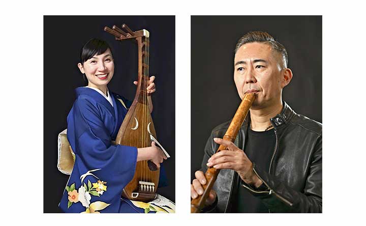 尺八×琵琶×打楽器 — 物語に彩り 舞台「平家物語」で音楽担当 | 紡ぐ